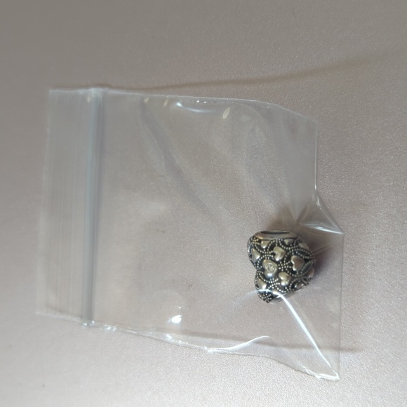 Pandora 2016 Retired Club Charm Sterling Silver with Genuine Diamond - Picture 12 of 13